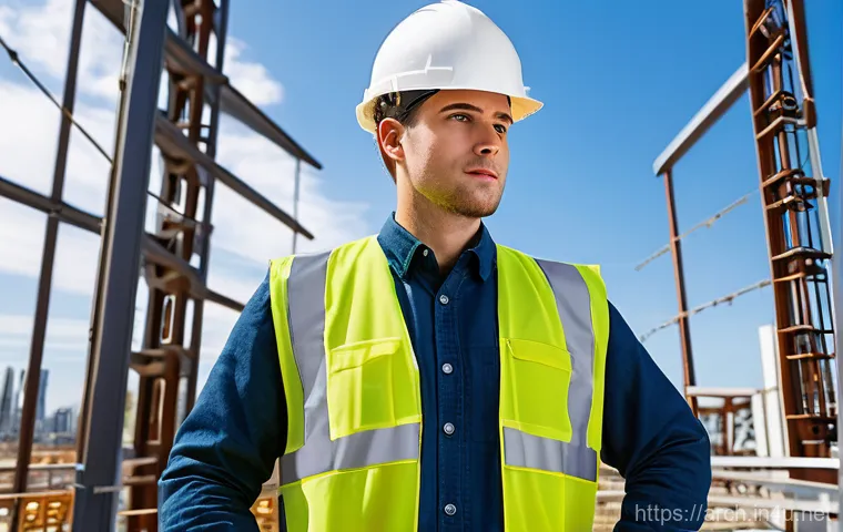 건축분야에서의 연구와 실무 결합 - A cutting-edge smart city skyline at twilight, featuring a prominent, sleek high-rise building at it...
